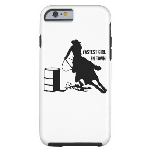 Rodeo Cowgirl Barrel Racer iPhone 66s Case