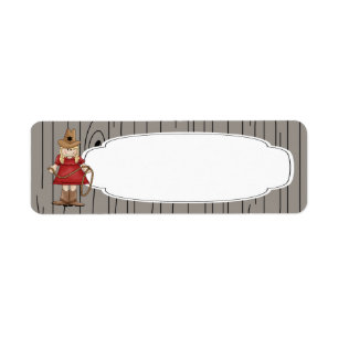 Rodeo Cowgirl Label
