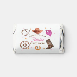 Rodeo Cowgirl western Birthday Party  Hershey's Miniatures