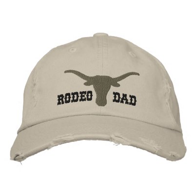 Rodeo Dad Embroidered Baseball Hat