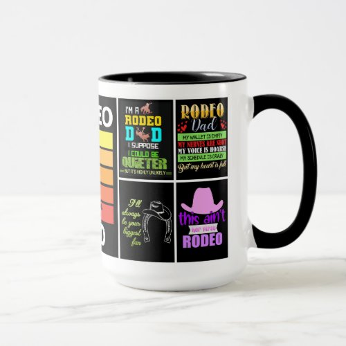 Rodeo Dad from Daughter Fathers Day Mug