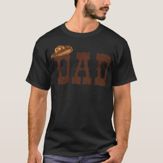 Rodeo Dad Western Cowboy Cowgirl Family Group T-Shirt