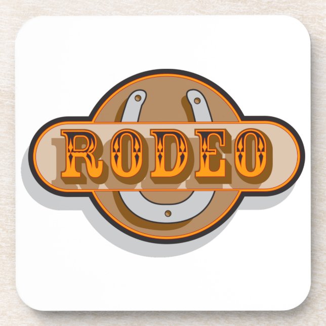 Rodeo Drink Coaster (Front)