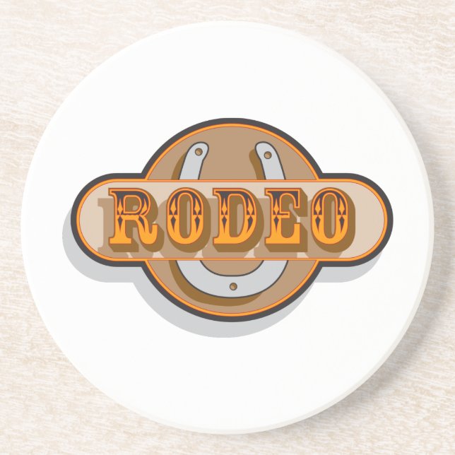 Rodeo Drink Coaster (Front)