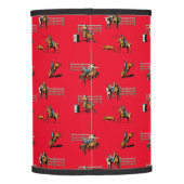 Rodeo Events Cowboys Cowgirls Horses Lamp Shade (Back)