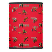 Rodeo Events Cowboys Cowgirls Horses Lamp Shade (Front)