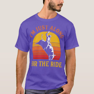Rodeo Funny Bull Riding Cowboy Western Rodeo Lover T-Shirt