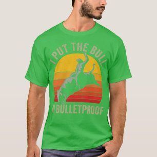 Rodeo Funny Western Cowboy Bull Riding T-Shirt