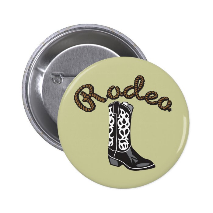 Rodeo Gear Pinback Button