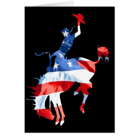 Rodeo is America - Bronco Riding 2 (Front)