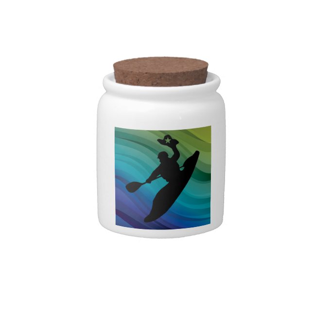 Rodeo Kayak Candy Jar (Front)