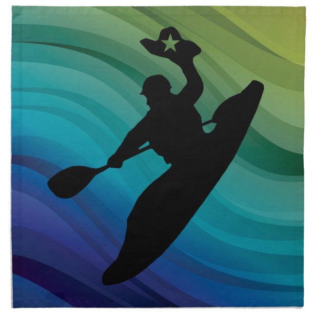 Rodeo Kayak Cloth Napkin (Front)