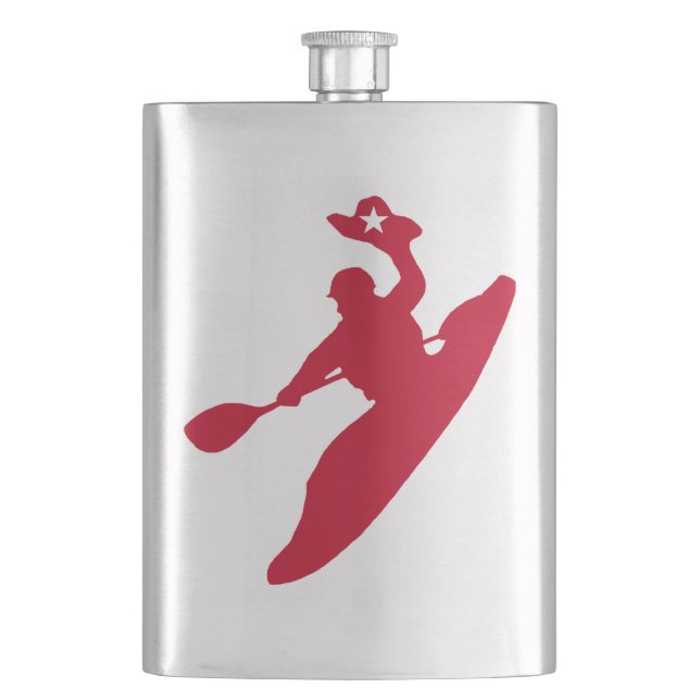 Rodeo Kayak Hip Flask (Front)