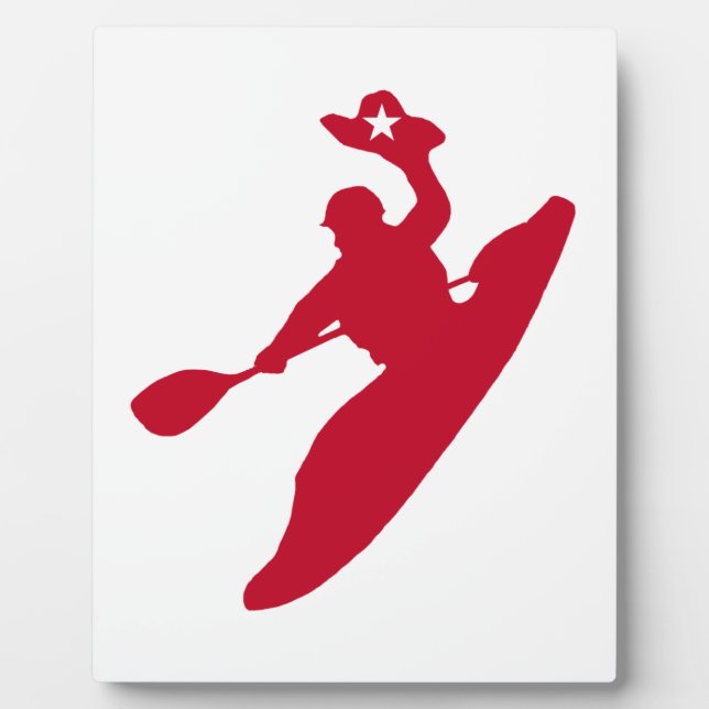Rodeo Kayak Plaque (Front)
