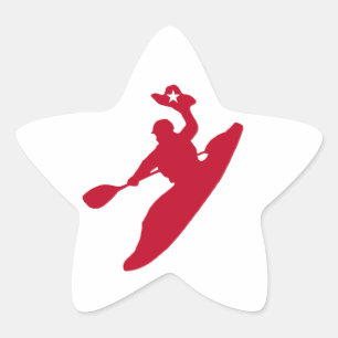 Rodeo Kayak Star Sticker