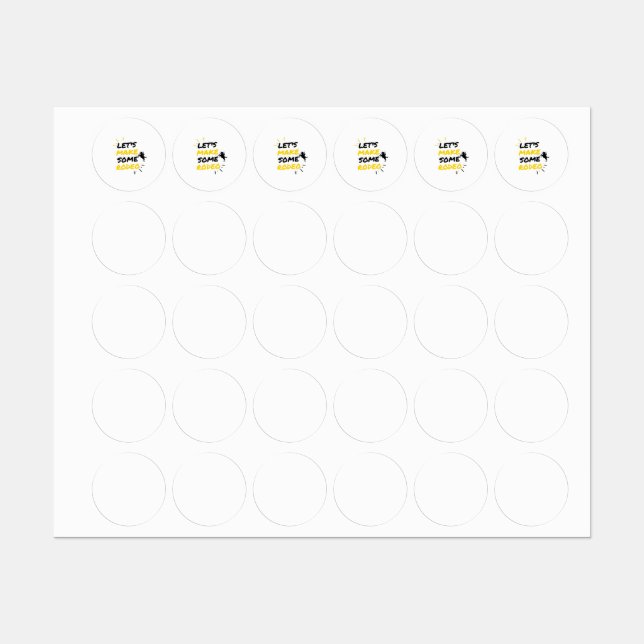 Rodeo makers labels (Sheet)