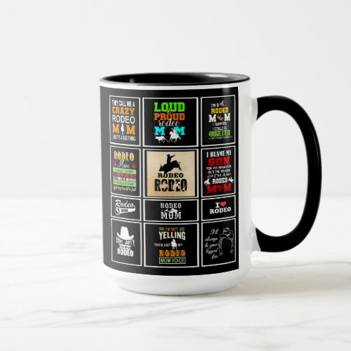 Rodeo Mom from Son Mothers Day Mug