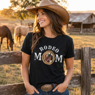 Rodeo Mom Photo T-Shirt