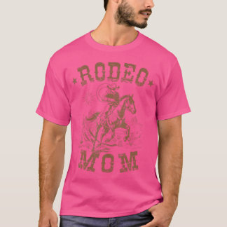 Rodeo Mom Western Cowboy Mommy Family Matching Mot T-Shirt