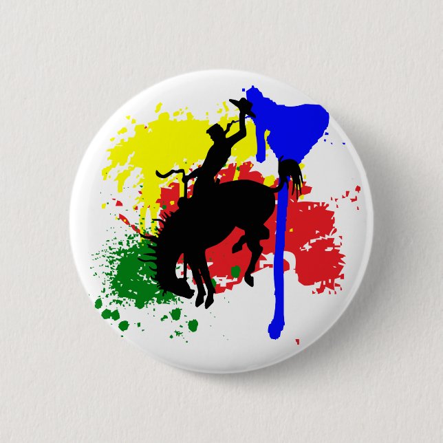 Rodeo Paint Button (Front)