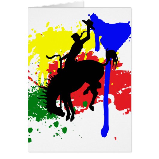 Rodeo Paint Cards (Front)