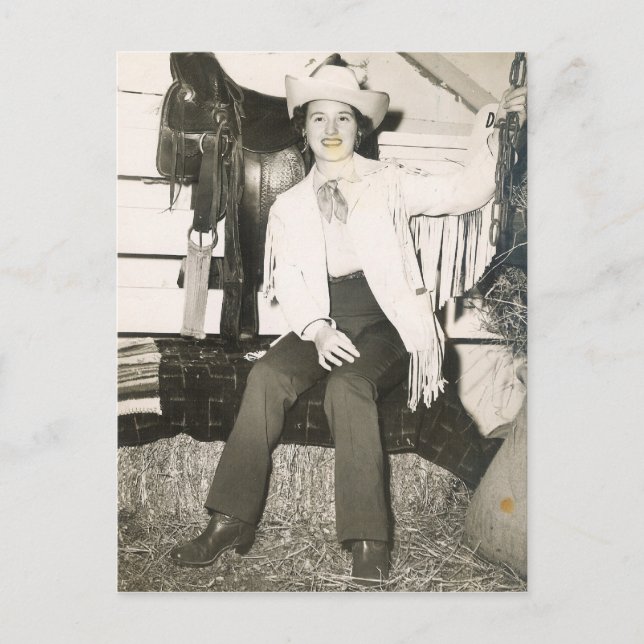 RODEO QUEEN  #3 POSTCARD (Front)