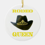 Rodeo Queen Customizable Ornament at Zazzle