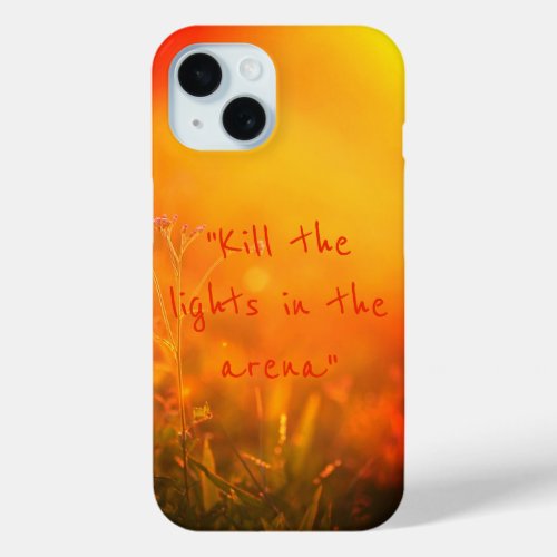 Rodeo Quote iPhone case