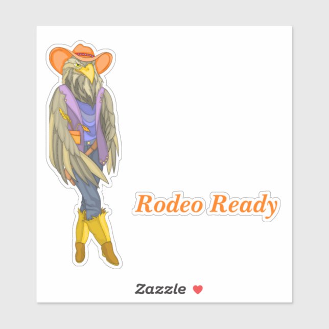 Rodeo Ready  Sticker (Sheet)
