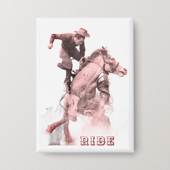 Rodeo Ride Button (Front)