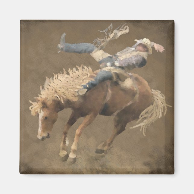 Rodeo Rider Magnet (Front)