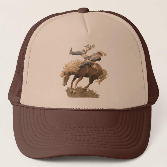Rodeo Rider Trucker Hat (Front)