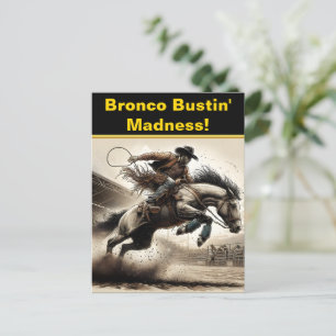Rodeo Riders Leap Postcard