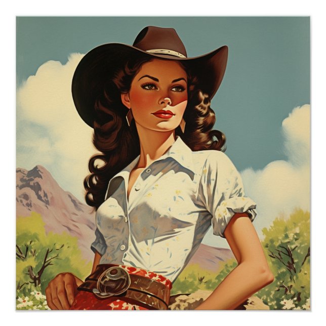 Rodeo Royalty Fashion: Wild West Whispers Poster (Front)