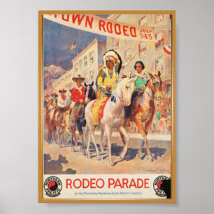 Rodeo Travel Poster