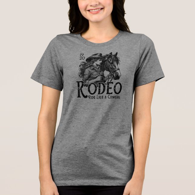 rodeo Tri-Blend shirt (Front)