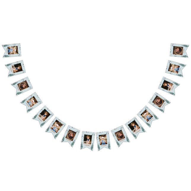 Rodeo West Cowboy Monthly Photo Bunting Flags (All)