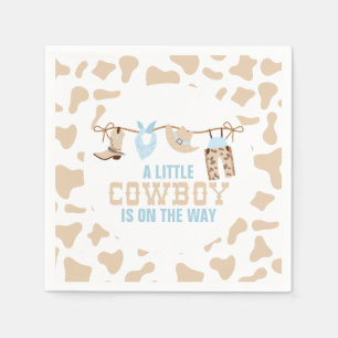 Rodeo Western Cowboy Baby Shower Napkins