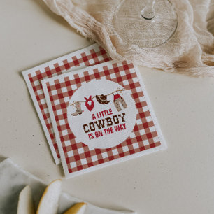 Rodeo Western Cowboy Baby Shower Napkins