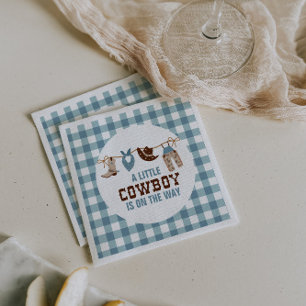 Rodeo Western Cowboy Baby Shower Napkins