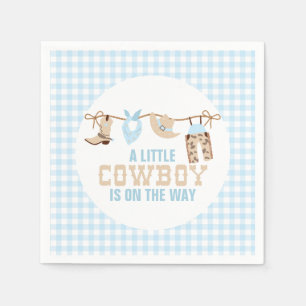 Rodeo Western Cowboy Baby Shower Napkins