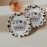 Rodeo Western Cowboy Baby Shower Paper Plates<br><div class="desc">cowboy baby shower plates.</div>