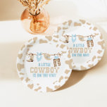 Rodeo Western Cowboy Baby Shower Paper Plates<br><div class="desc">cowboy baby shower plates.</div>