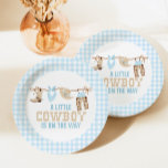 Rodeo Western Cowboy Baby Shower Paper Plates<br><div class="desc">cowboy baby shower plates.</div>