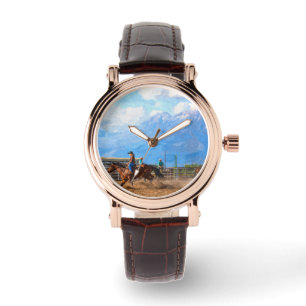 Rodeo Women's Barrel Racing Rustic Western Women's Watch