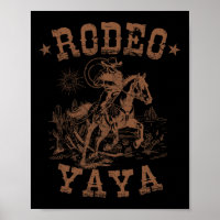 Rodeo Yaya Western Cowboy Family Matching Mother's