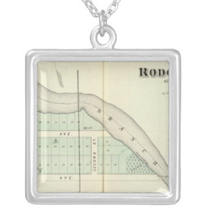 Rodger's Park, adjoining Spring Lake Silver Plated Necklace