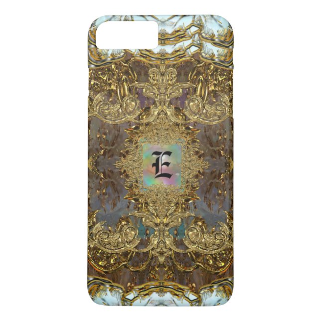 Rodgette Moore Elegant Monogram 7 Plus Case-Mate iPhone Case (Back)