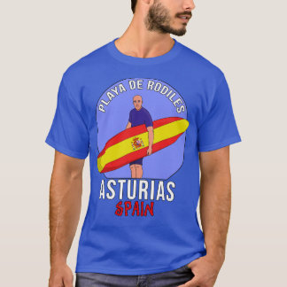 Rodiles Beach Asturias Spain T-Shirt