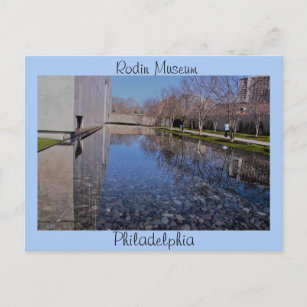 Rodin Museum Philadelphia Postcard